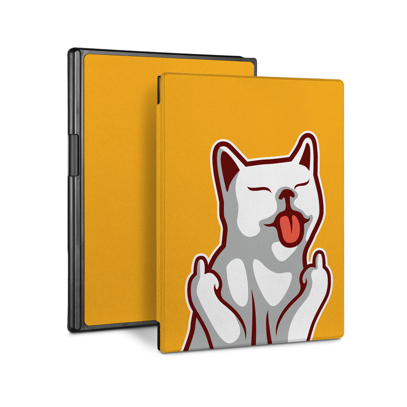 Vista Case reMarkable Folio case with Cat Fun Design perfect fit for easy and comfortable use. Durable & solid frame protecting the reMarkable 2 from drop and bump. - swap