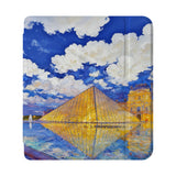 front view of personalized Kobo case with France Famous Attractions design