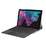 Personalized Microsoft Surface Pro and Go Case in Movice Stand View with Universe design