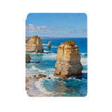 the front side of Personalized Microsoft Surface Pro and Go Case with Australia Oil Painting design