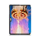 the back side of Personalized Microsoft Surface Pro and Go Case with Elon Musk SpaceX design