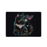 Add your name, company name, signature to this Front Personalized microsoft surface laptop Case Cute Cat design