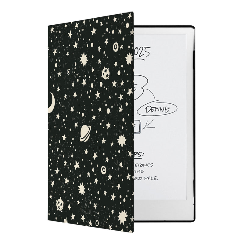 swap - The Personalized VistaCase reMarkable Pen Holder Case is adorned with a vibrant and intricately detailed Space design