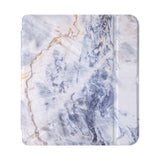 front view of personalized Kobo case with Marble design