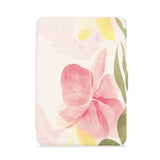 front view of personalized kindle paperwhite case with Abstract design