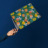 personalized microsoft laptop case features a lightweight two-piece design and Fruits print