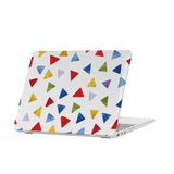 personalized microsoft laptop case features a lightweight two-piece design and Geometry Pattern print