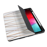 personalized iPad case with pencil holder and Luxury design - swap