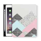 frontview of personalized iPad folio case with 07 design