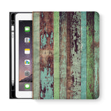 frontview of personalized iPad folio case with 3 design