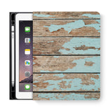 frontview of personalized iPad folio case with 1 design