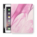 frontview of personalized iPad folio case with 2 design