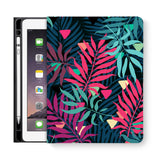 frontview of personalized iPad folio case with 7 design