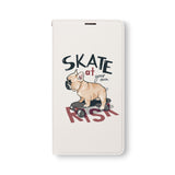 Front Side of Personalized Samsung Galaxy Wallet Case with 04 design