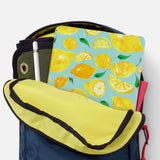 iPad SeeThru Casd with Fruit Design has Secure closure